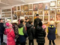 Учащиеся Симферопольской школы № 15 посетили Храм святой великомученицы Екатерины